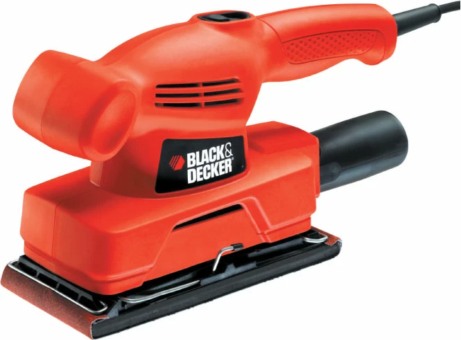 Zmerilues vibrues Black&Decker KA300 135 W, 92 x 230 mm, portokalli/zi