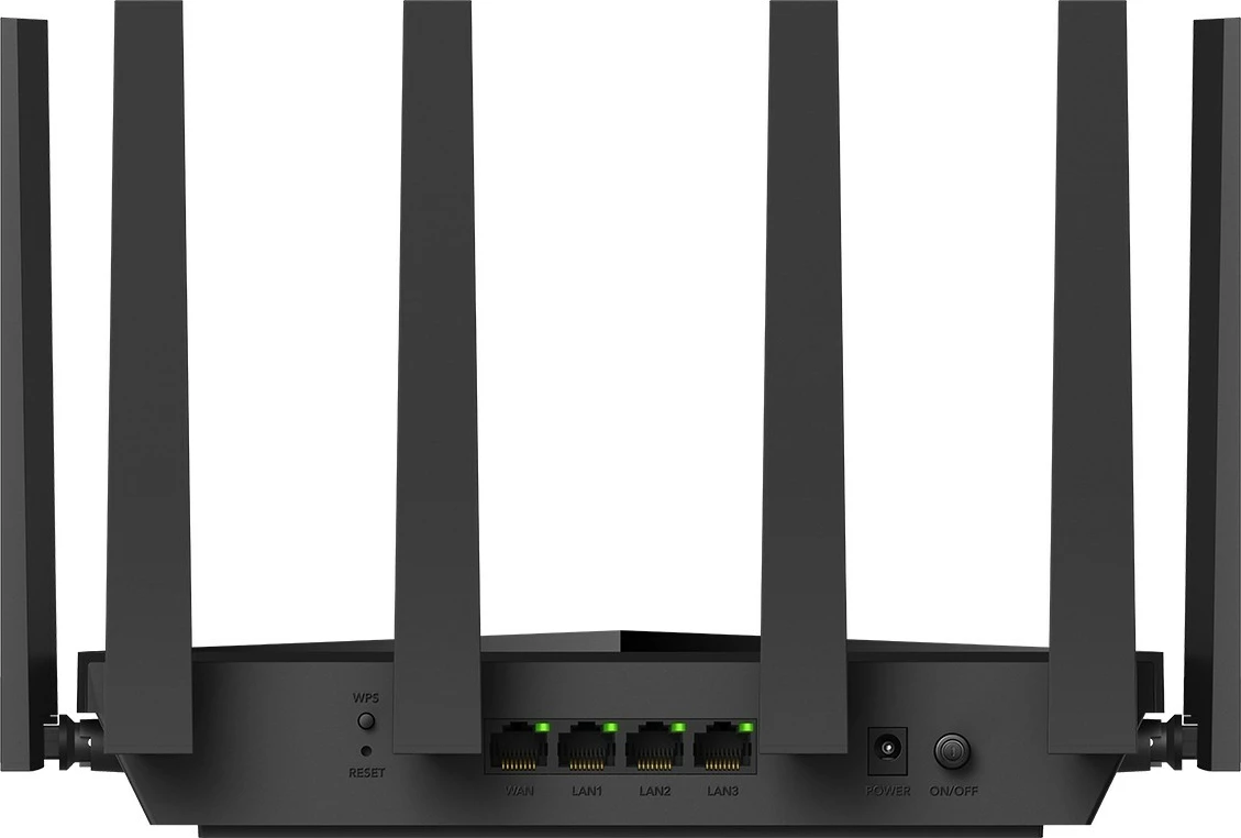 Router Cudy WR11000 BE11000 Wi‑Fi 7 tri‑band 10.6 Gbps 4x 2.5G porte Mesh, e zezë