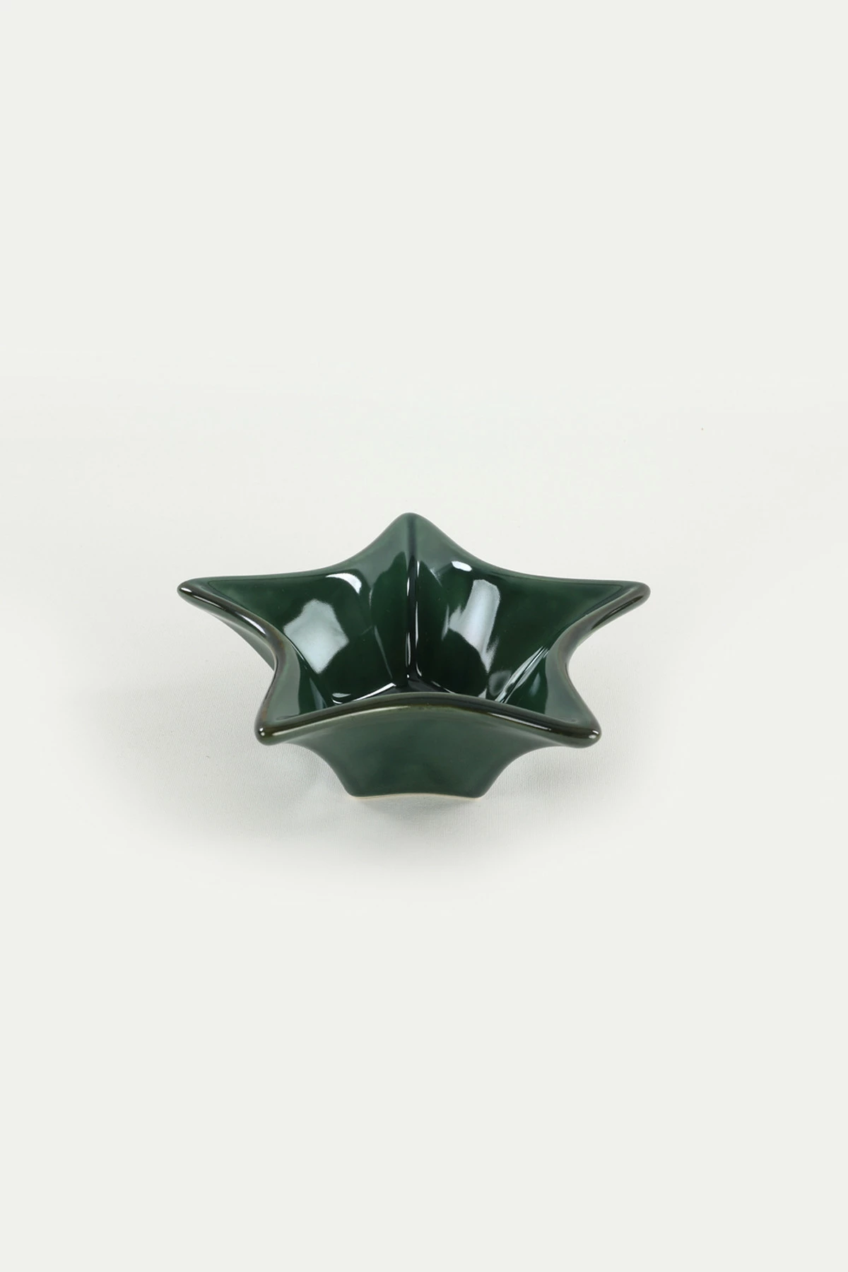 Set tasash qeramike (6 copë), Hermia Concept, ngjyrë e gjelbër e errët, ST600306FRA5A839700MATD400