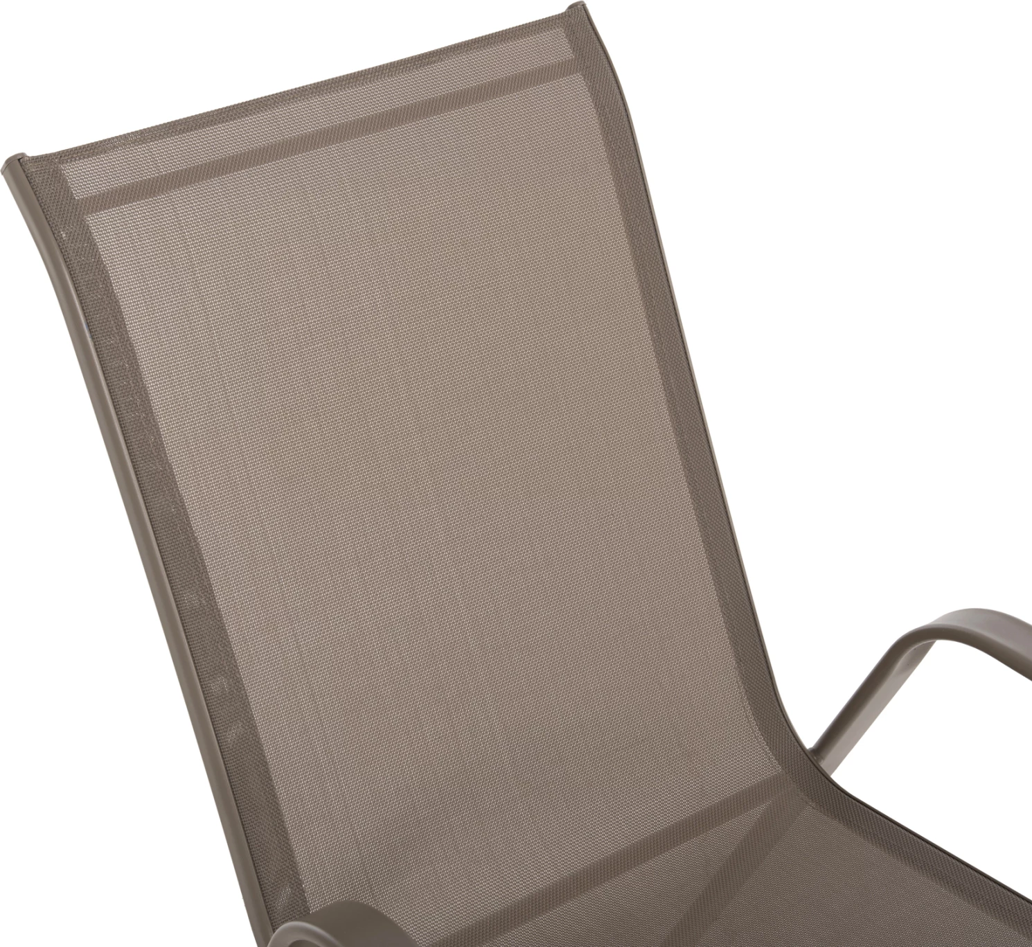 Karrige e jashtme LEON FH5000.04 kornizë metali ngjyrë shampanjë - tekstilene ngjyrë shampanjë 54x70x93H cm