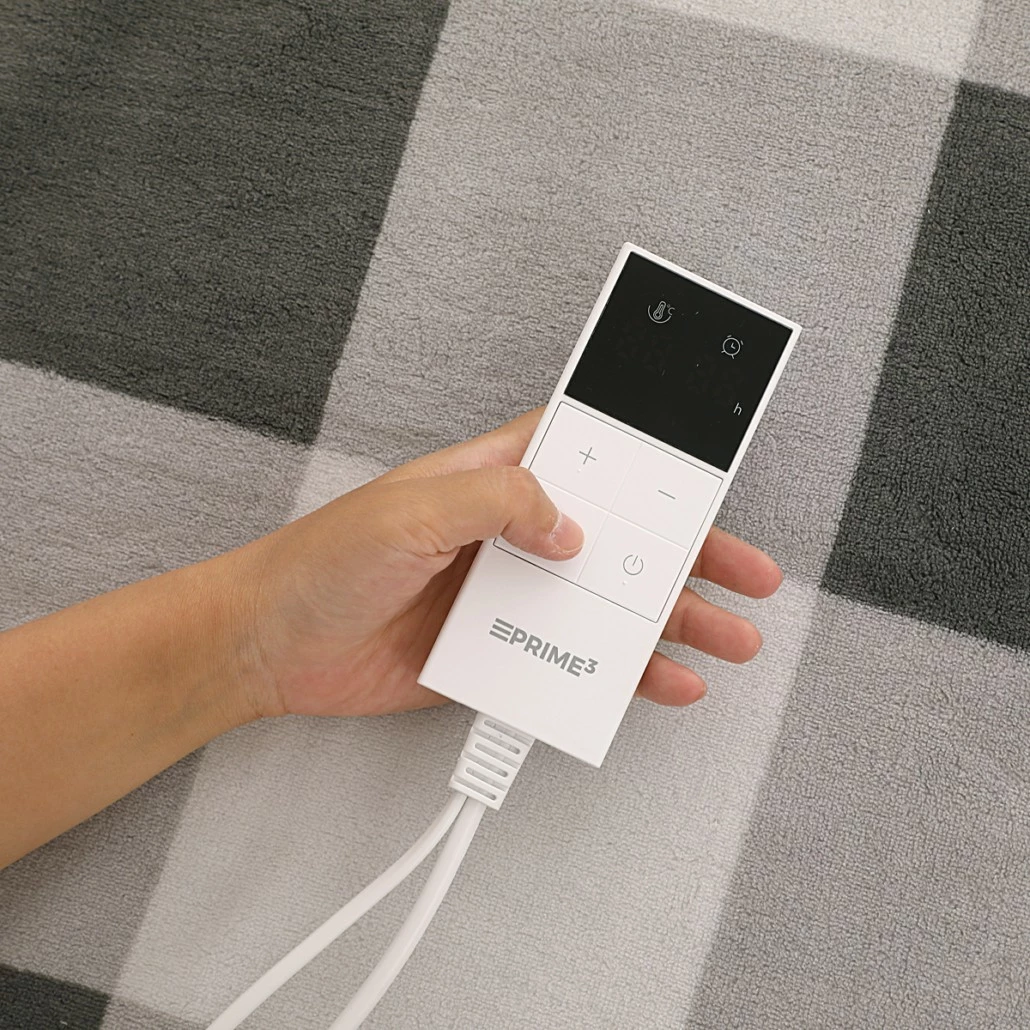 Batanije elektrike PRIME3 SHT41, 180x130 cm, 10 nivele, timer, bezhë/gri/zezë