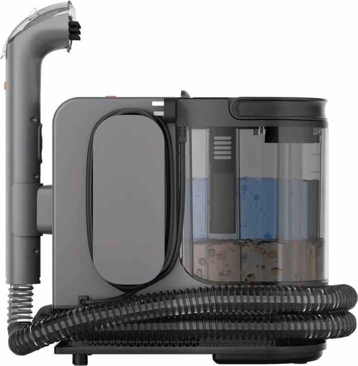 Pastrues me avull dhe nxjerrës njollash Uwant B400 2-në-1, 100°C avull, 65°C ujë i nxehtë, 18000 Pa, 1.2L/1.4L, gri, me aksesorë