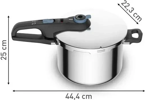 Tenxhere presioni Tefal SECURE TRENDY 6L, Blu