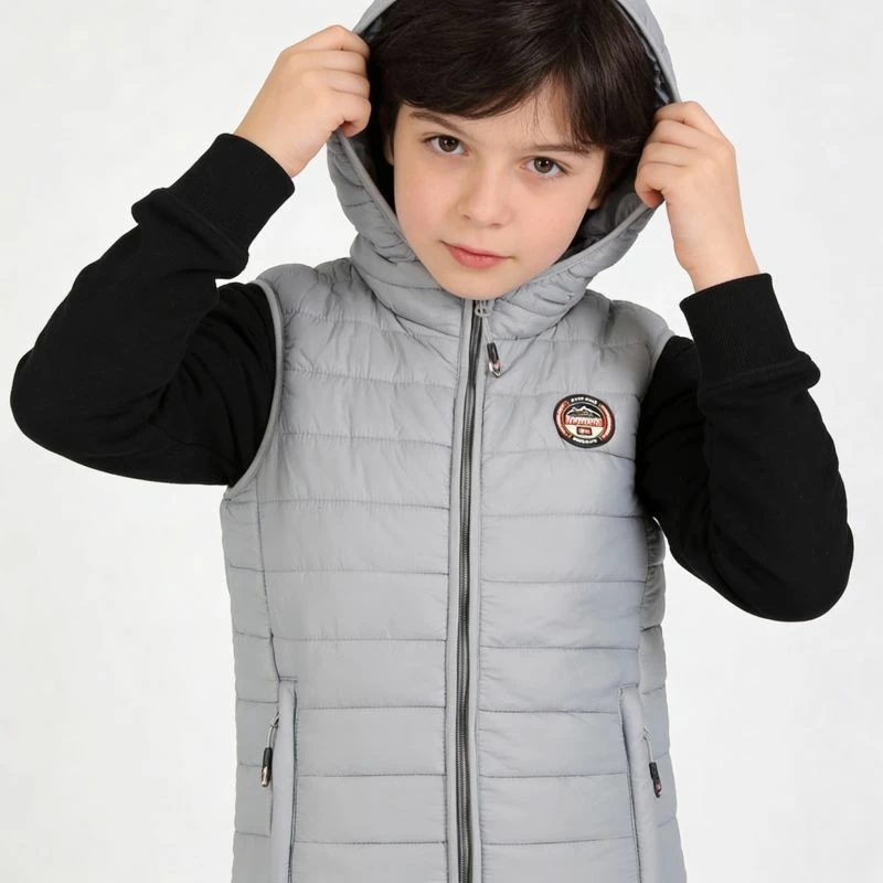 Jelek për fëmijë Geographical Norway, gri e çelët