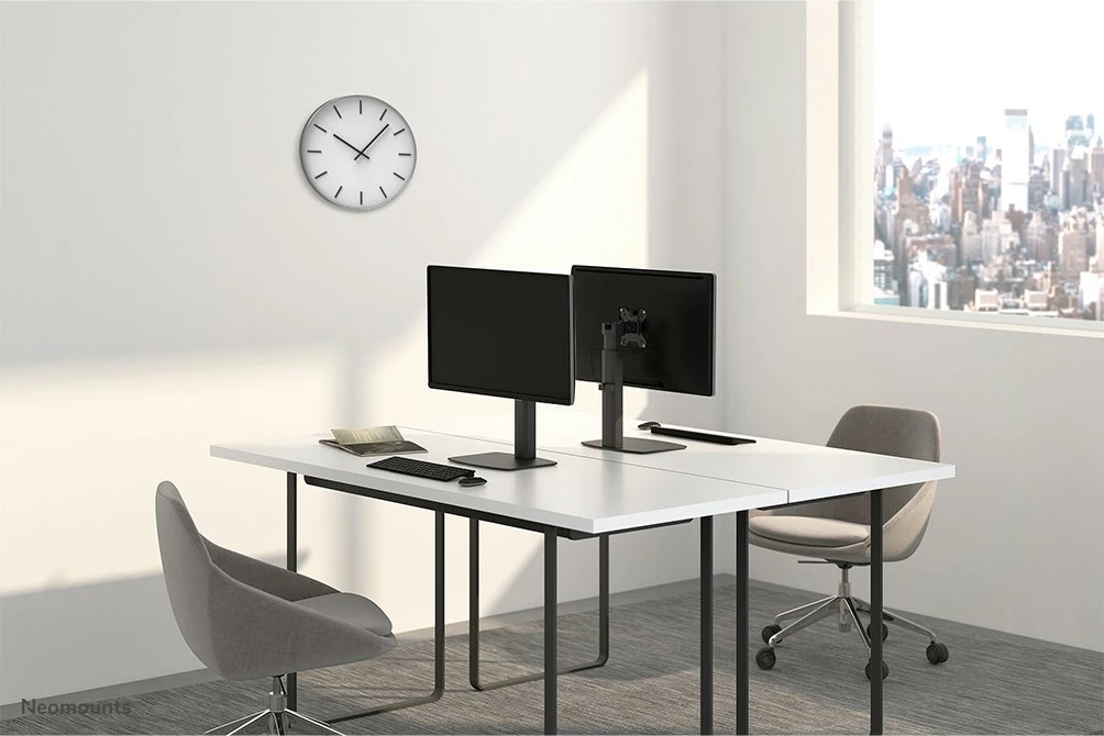 Mbajtës monitori Newstar Neomounts FPMA-D865BLACK, 10-32 inç, gas spring, i zi