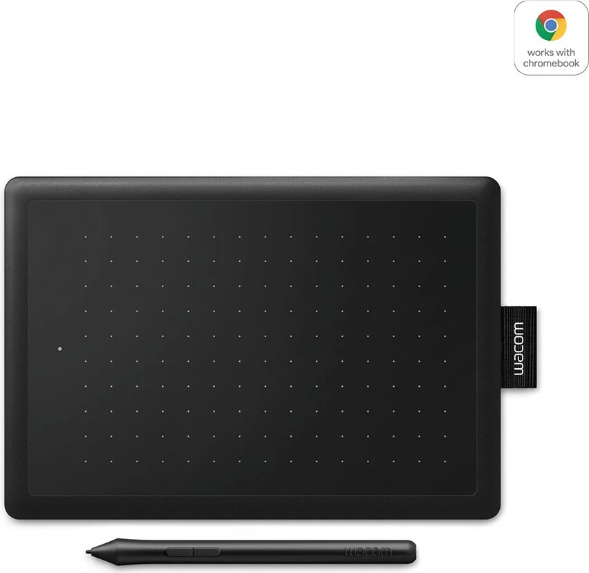 Tablet grafike Wacom One by Small, Wired, 2540 lpi, 152 x 95 mm, USB, Pen, e zezë