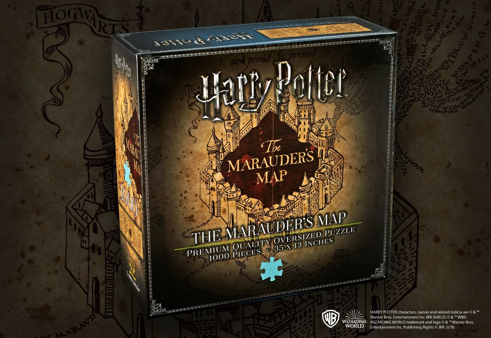 Puzzle NOBLE COLLECTION Harry Potter Marauders Map 1000 copë
