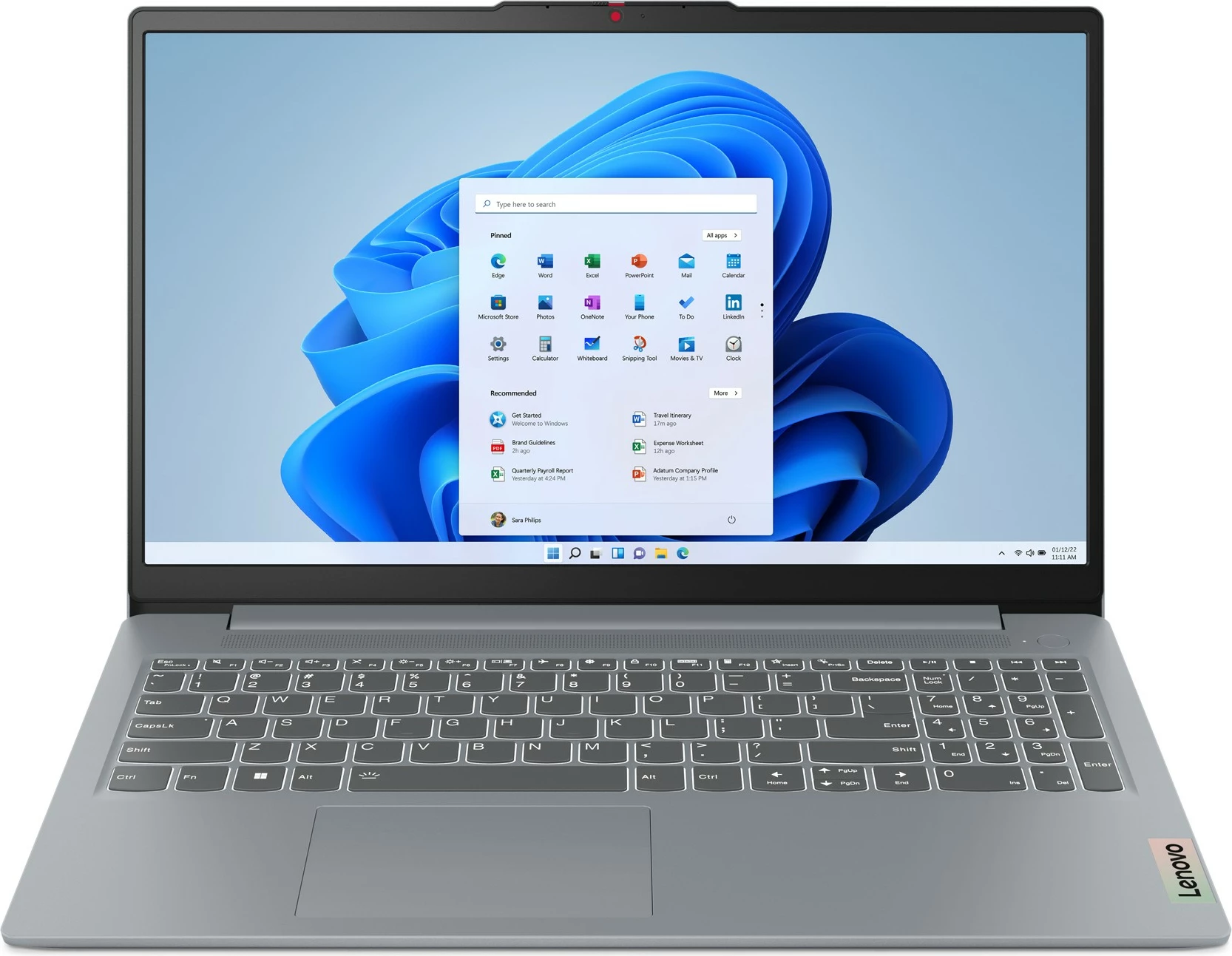 Laptop Lenovo IdeaPad Slim 3 15ABR8 Ryzen 5 5625U 16GB RAM 512GB SSD gri