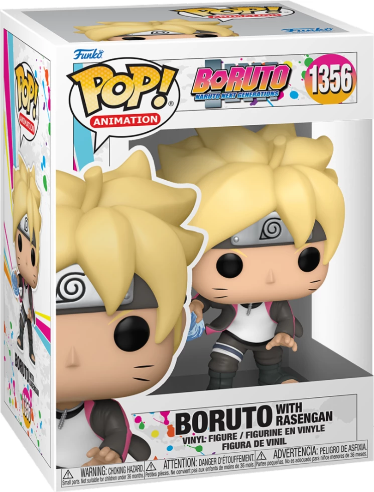 Figurë vinili koleksionuese Funko POP! Animation Boruto 1356 "Boruto with Rasengan", 1 copë