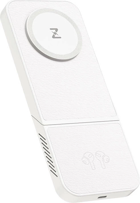 Karikues wireless INVZI MGF7W 3-në-1, 15W, i bardhë