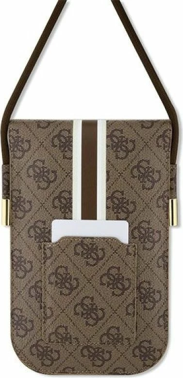 Çantë Guess GUOWBP4RPSW 4G Stripes, kafe [Ngjyra: Kafe]