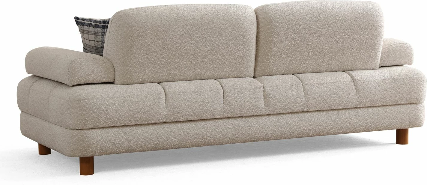 Divan-krevat treshe, ngjyrë krem, Atelier del Sofa, Nice 3 Seater