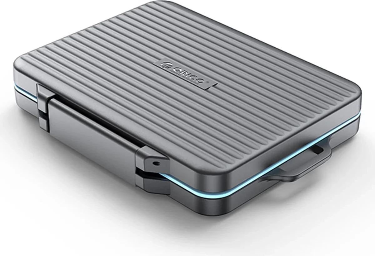 Mbështjellës Orico për karta memorie, 6*SD, 4*microSD, 1*CF