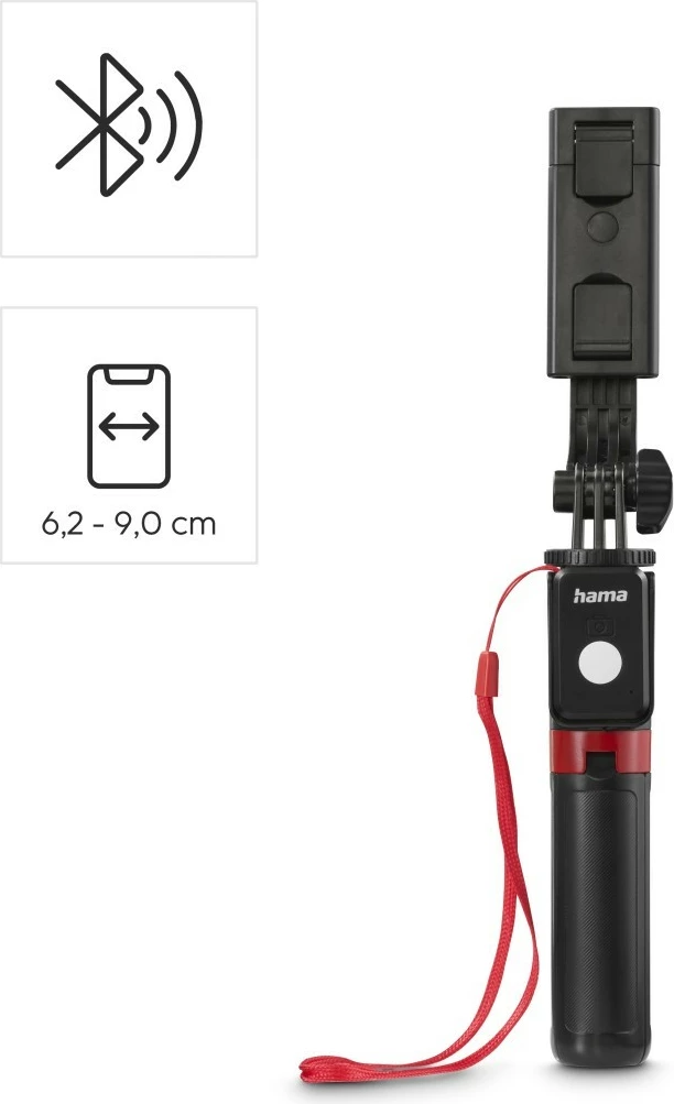 Selfie stick Hama Fancy Stand 70 me tripod, Bluetooth, i zi