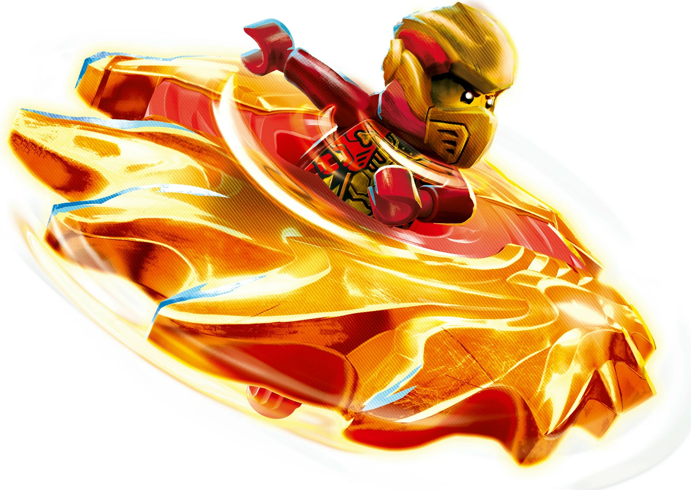 Set ndërtimi LEGO Ninjago 71823 Kais Drachen-Spinjitzu-Spinner, 54 pjesë, multikolor
