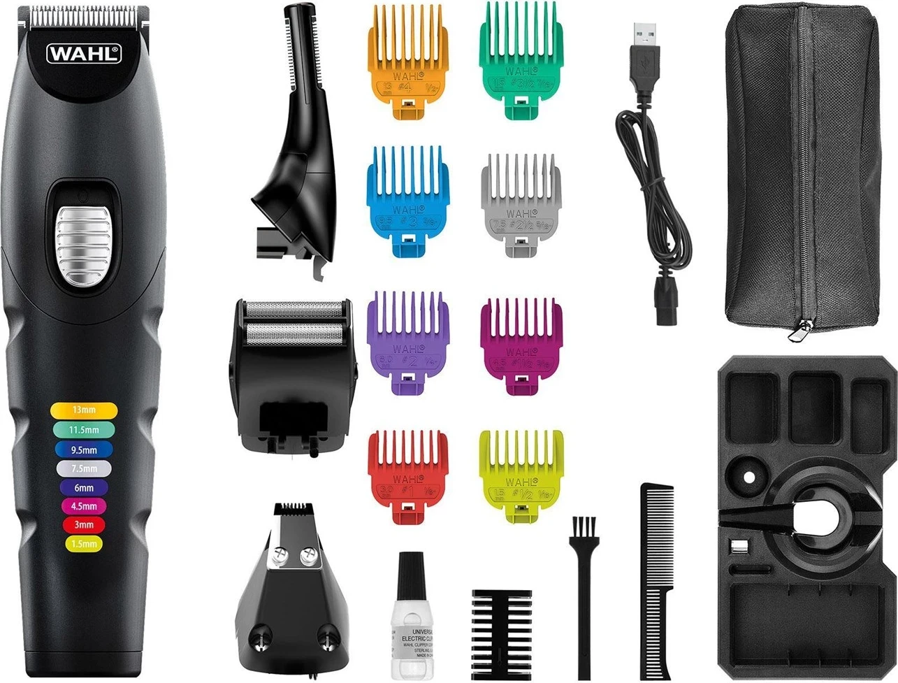 Trimer Wahl Color Trim Advanced Black 8 Lithium-Ion