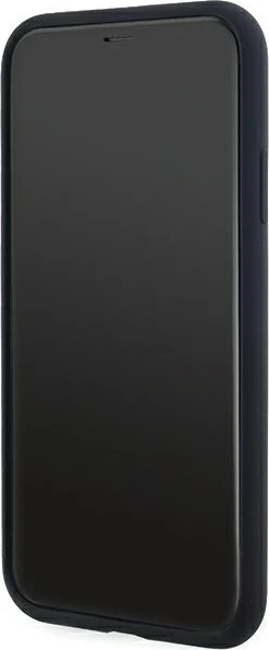 Mbështjellës Karl Lagerfeld Silicone Karl & Choupette MagSafe për iPhone 11/XR, i zi