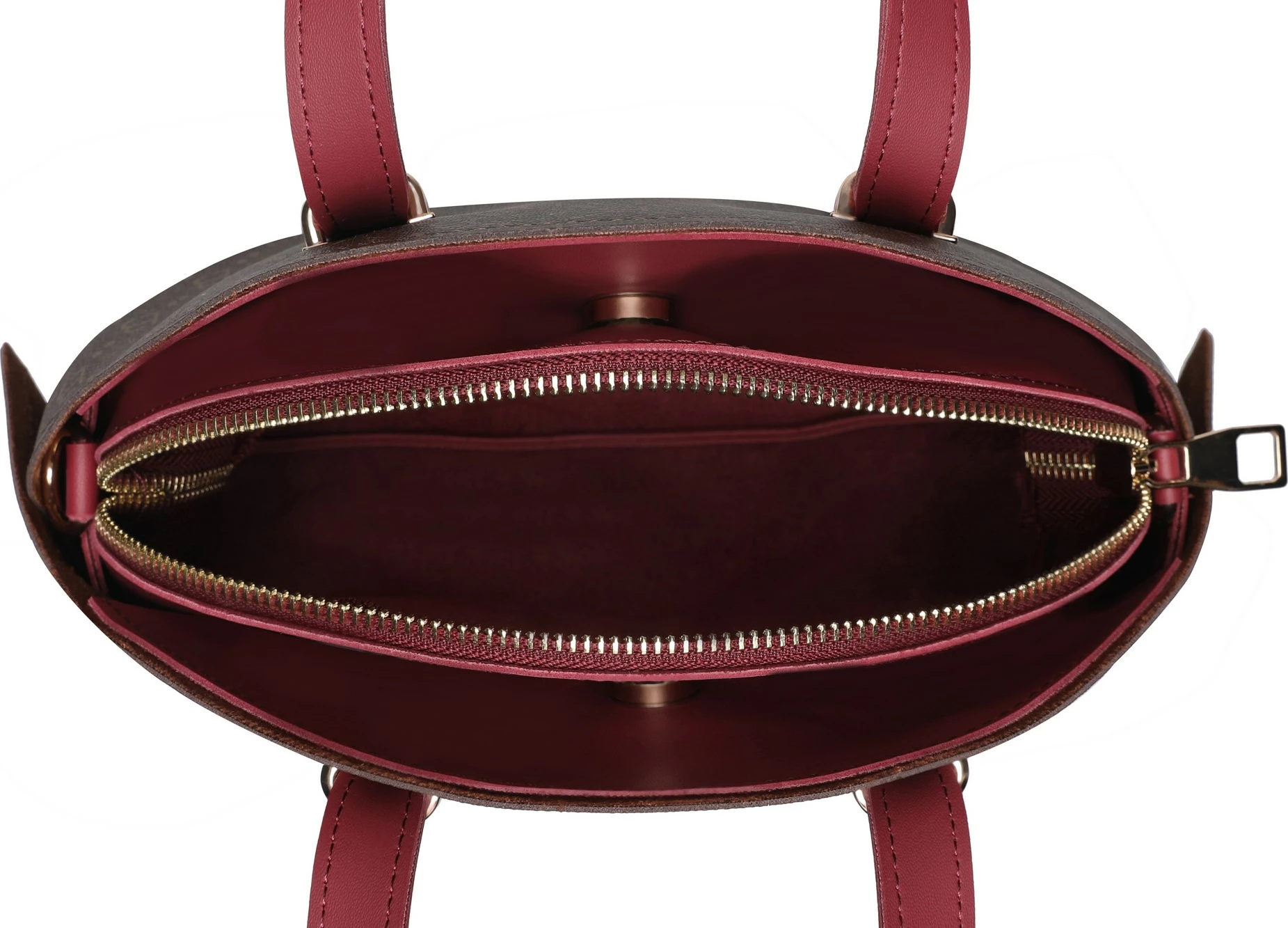 Çantë dore Lucky Bees, 1233, kafe dhe e kuqe e errët