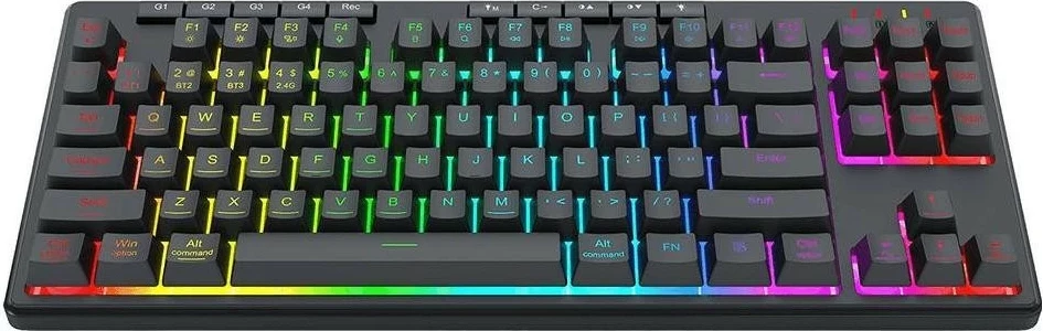 Tastierë Redragon K516RGB-PRO SHIVA PRO 87, RGB, e zezë