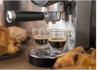 Aparat espresso Unold Piccopresso, 0.9 L, 1360 W, Ngjyrë e zezë, Çelik inox