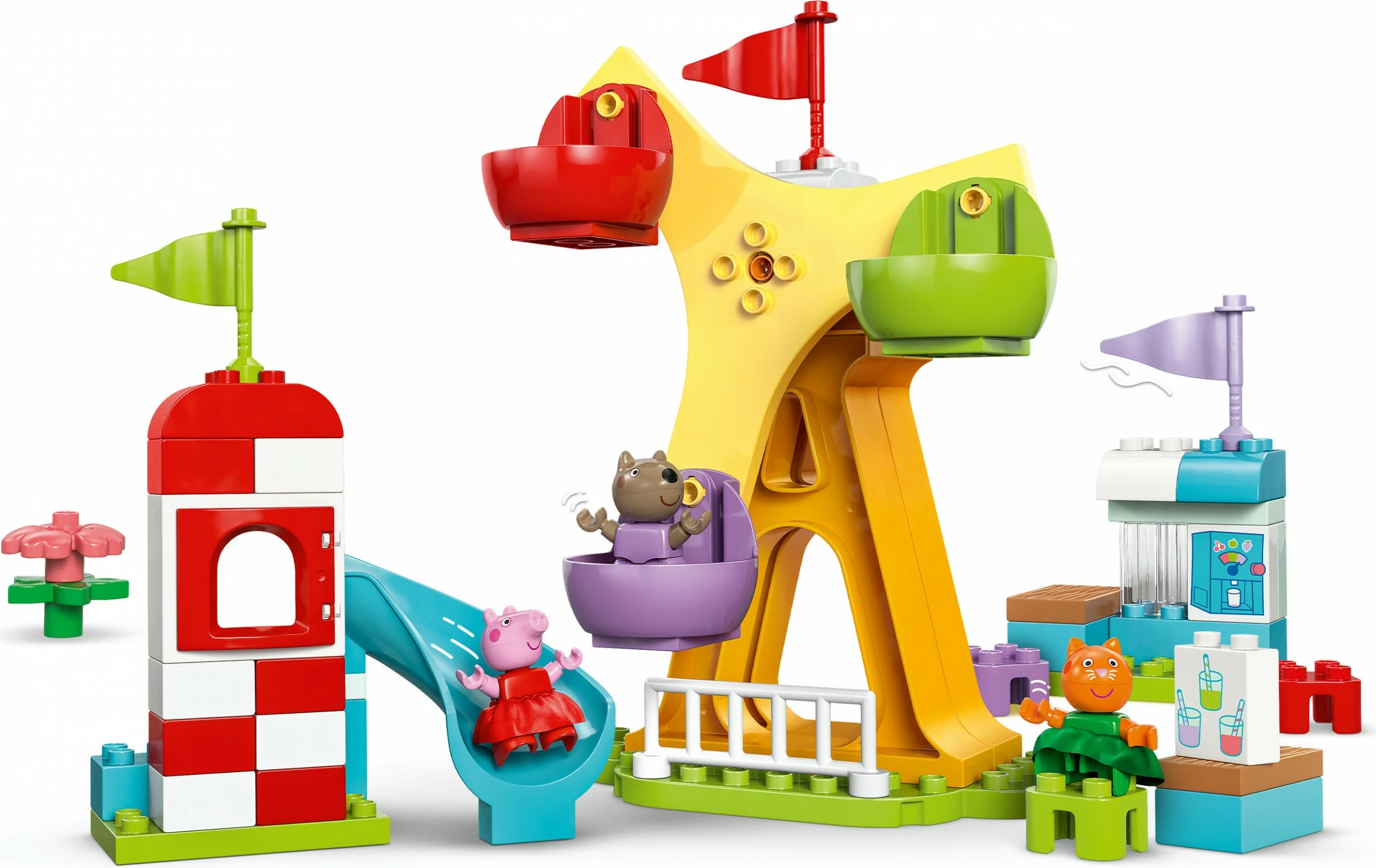 Set ndërtimi LEGO DUPLO Peppa Pig 10453, 53 pjesë, shumëngjyrësh