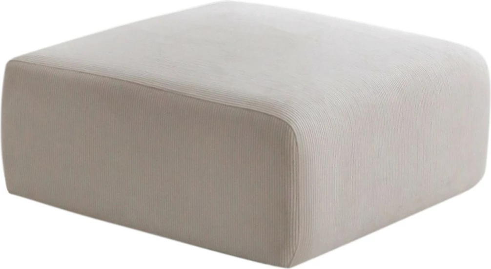 Pouf i bardhë Atelier del Sofa, Yolo