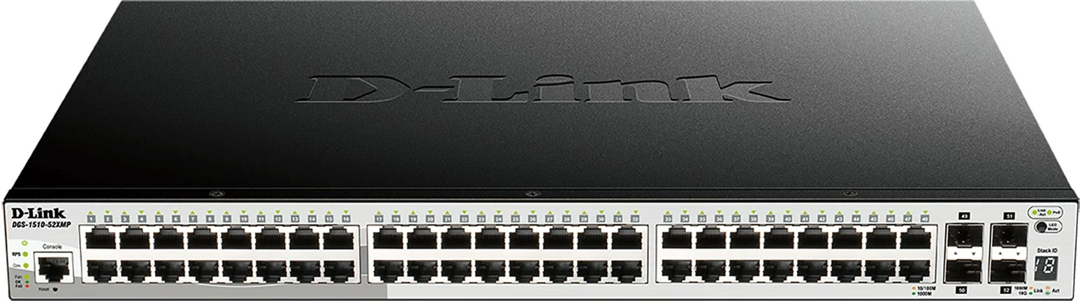 Switch D-Link DGS-1510-20/E, Managed, L2/L3, Gigabit Ethernet, Gri