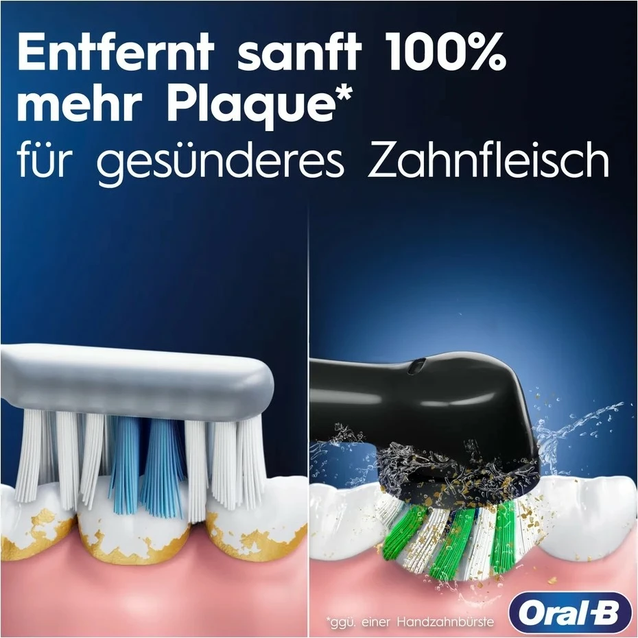 Furçë dhëmbësh elektrike Oral-B Pro 3, zi/bardhë