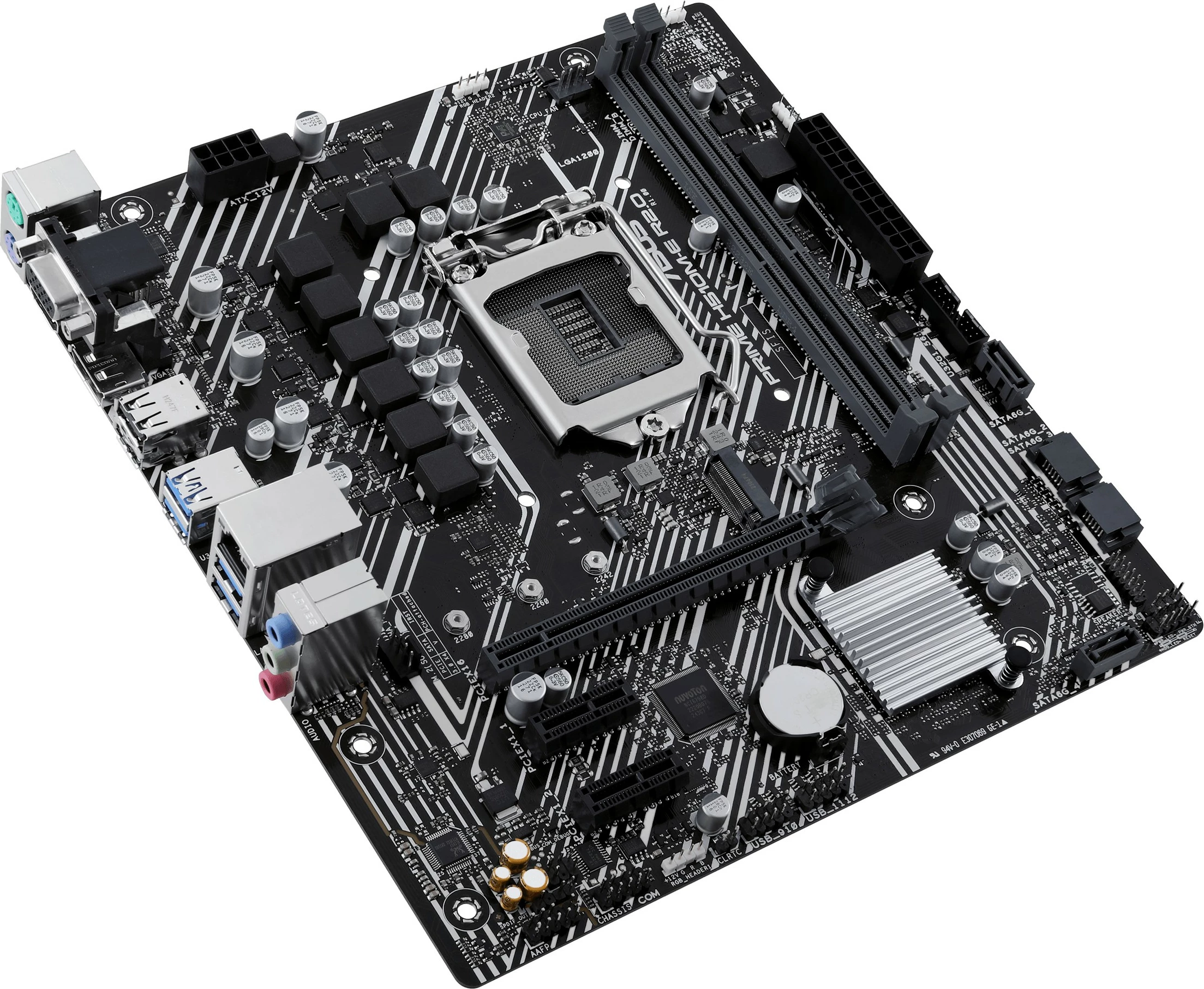 Pllakë amë ASUS PRIME H510M-E R2.0, Intel, LGA 1200, DDR4-SDRAM, 64 GB