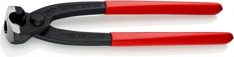 Knipex 10 99 I220 kapëse plastike 220mm e kuqe