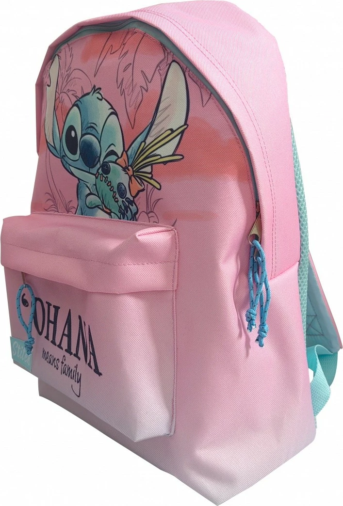 Çantë shpine Kids Euroswan Lilo & Stitch ST00032, 29 cm, rozë/azure, për vajza