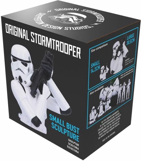 Figurinë bust Stormtrooper NEMESIS NOW Star Wars 14.2 cm, e bardhë