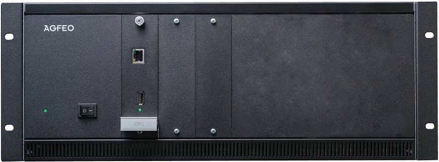 Sistem telefoni AGFEO ES 730 IT plus, rackmount, i zi