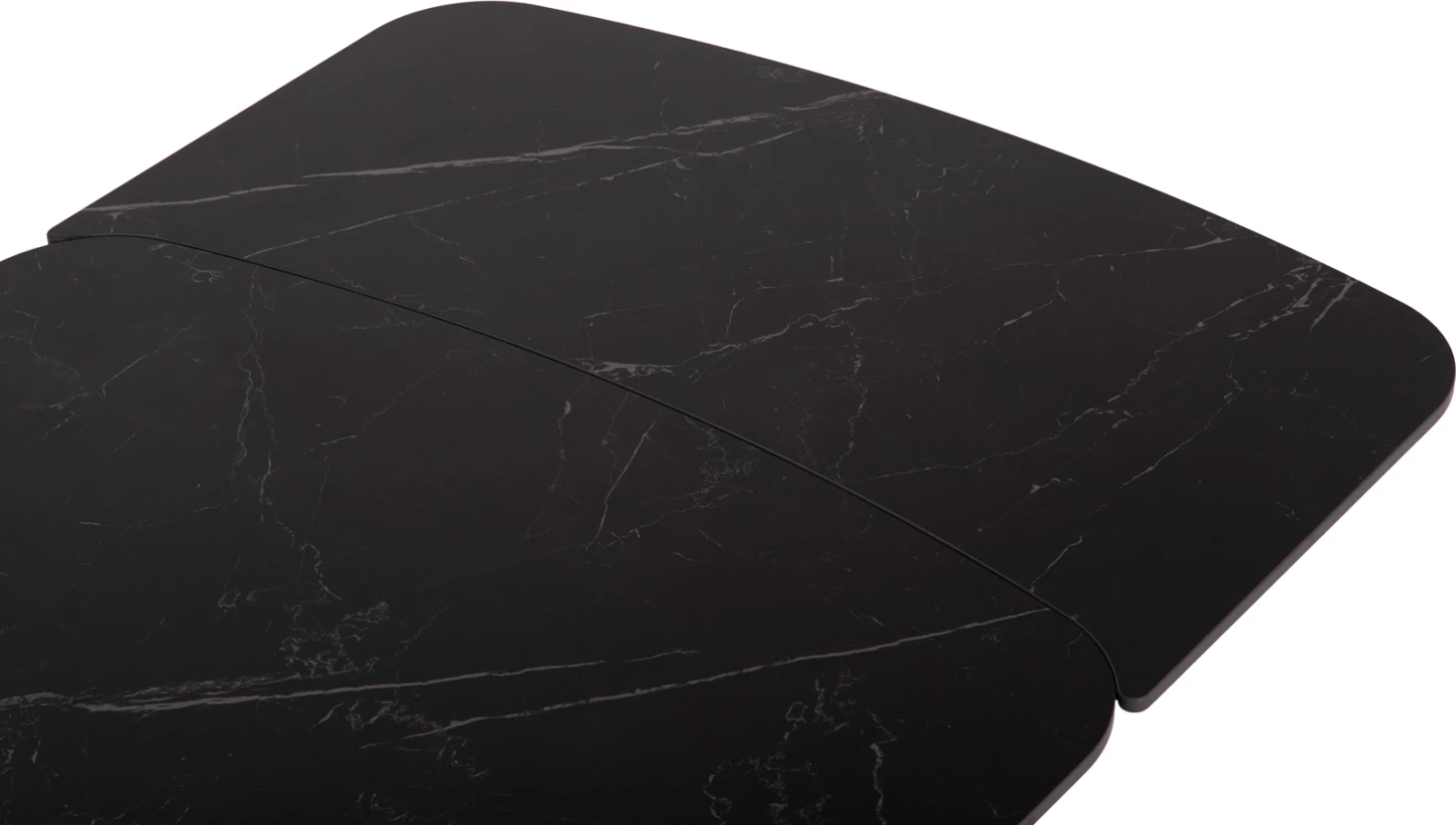 Tavolinë ngrënieje HORIZON, sipërfaqe qeramike, këmbë betule me faner frashëri, 180x90x76cm