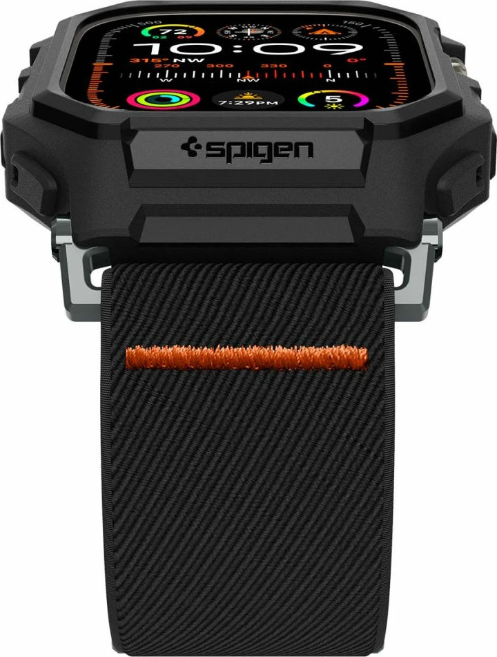 Mbështjellës Spigen Lite Fit Pro me rrip për Apple Watch Ultra 1/2 (49mm), Matte Black