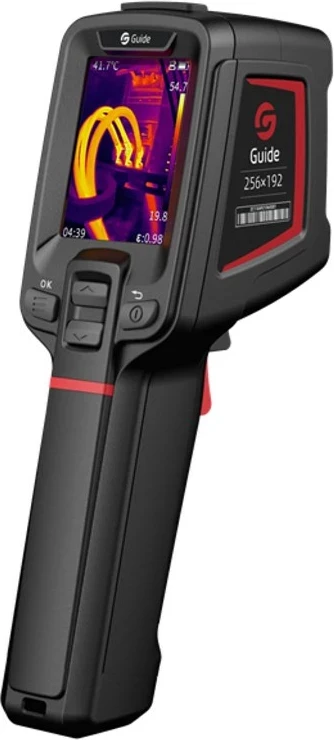 Kamerë termike Guide Sensmart E2+, 256x192, 16 GB, LCD, e zezë