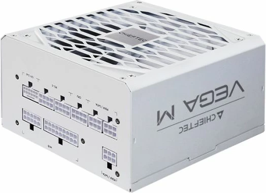 Furnizues energjie CHIEFTEC VEGA M PPG-750-CW, 750W, ATX 12V 3.1, 80PLUS Gold, modular, PCIe Gen5, i bardhë