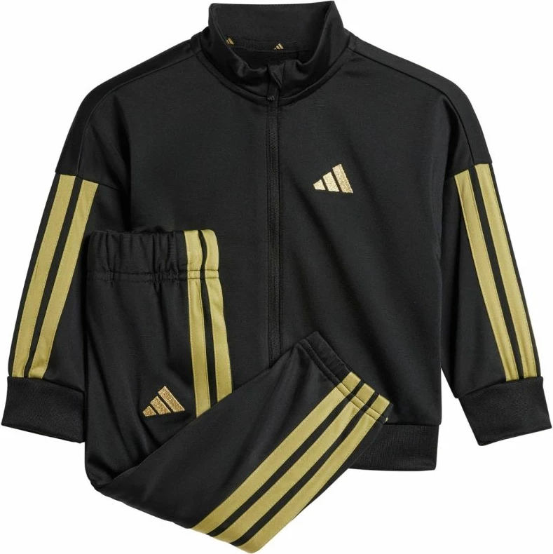 Trenerka për fëmijë adidas, e zezë dhe e artë