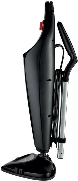 Mop me avull Vileda Steam Plus, i zi, me 2 mbulesa mikrofibre dhe aksesor për tapet