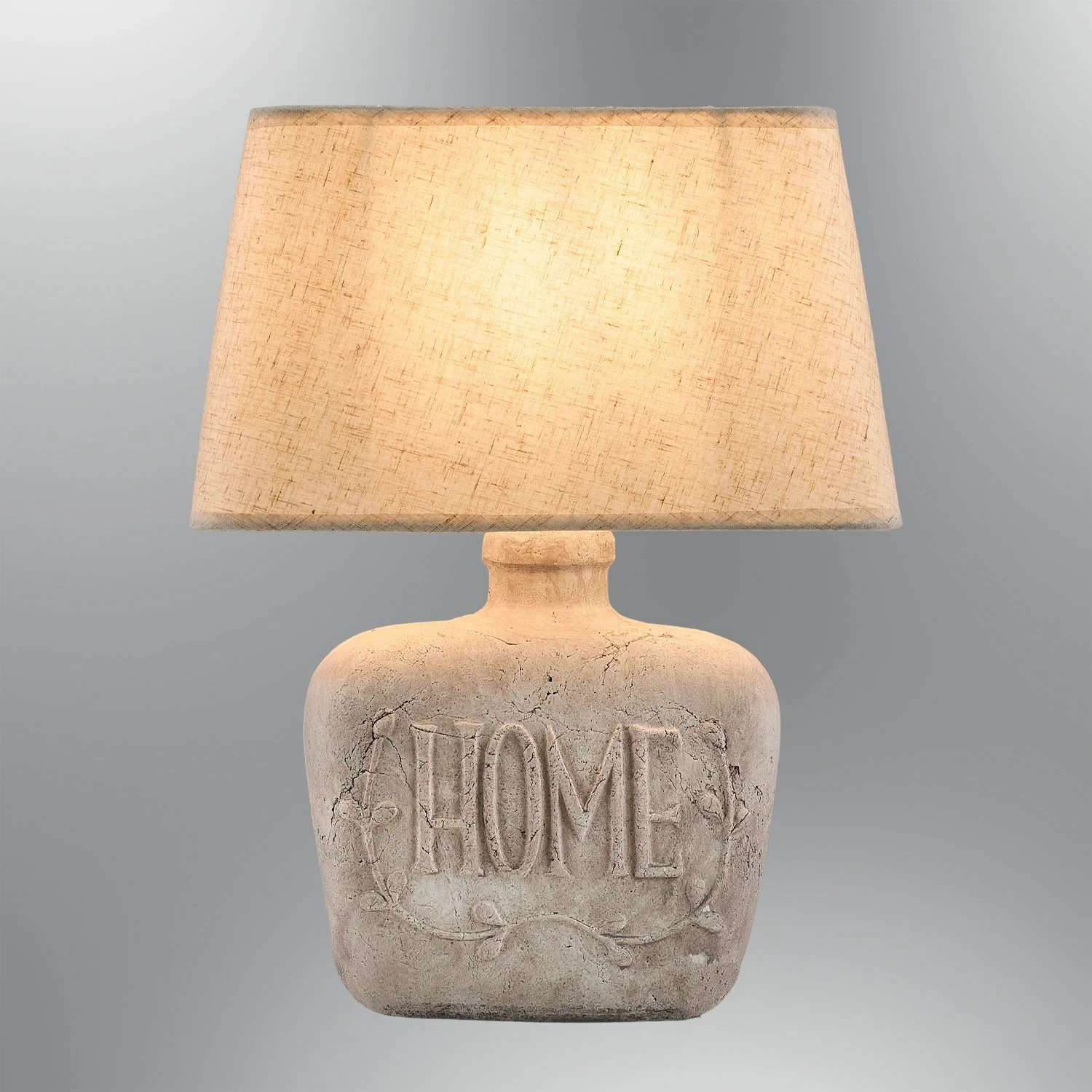 Llambë tavoline Opviq, porcelan, gri, 3050-6-16
