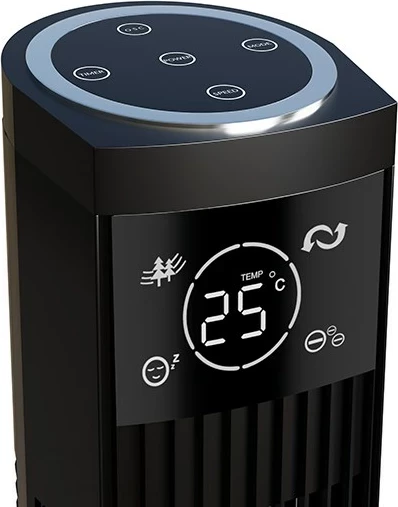 Ventilator kolonë BLOW XXL 90W, i zi