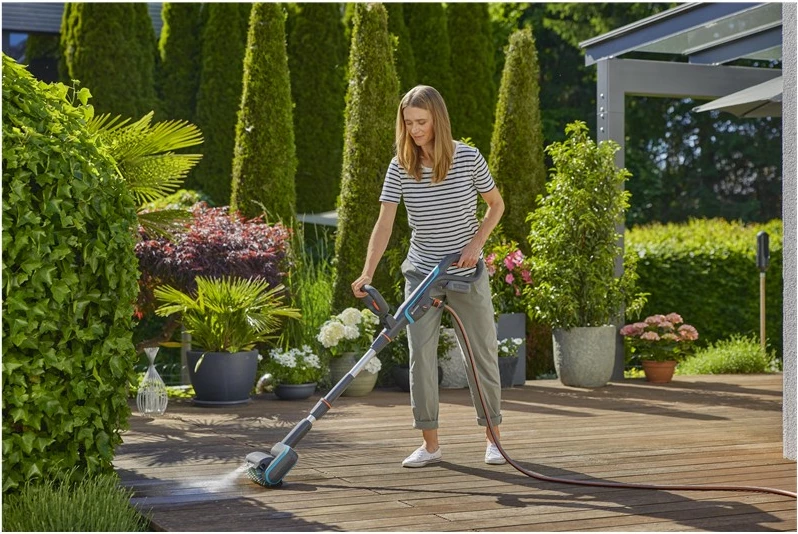 Brushë Gardena 14848-20, e gjelbër, gri