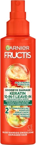 Serum për flokë në spray Garnier Fructis Goodbye Damage SOS Keratin për femra, 150ml