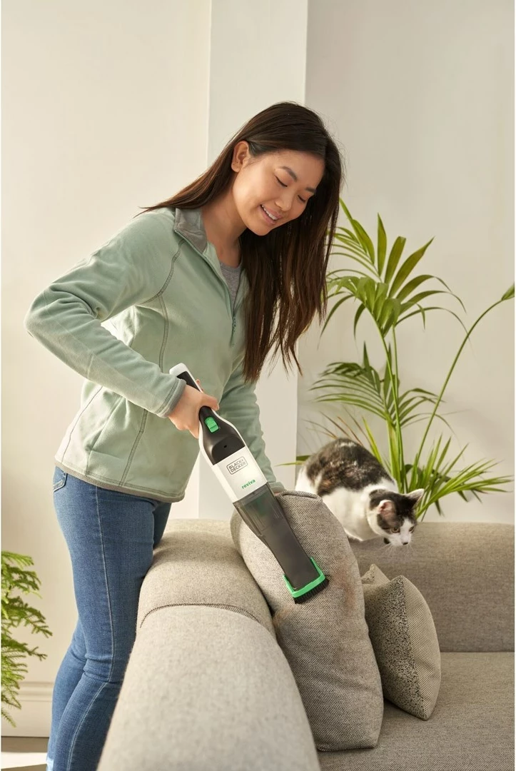 Fshesë dore BLACK+DECKER REVHV8C-QW, pa qese, e bardhë