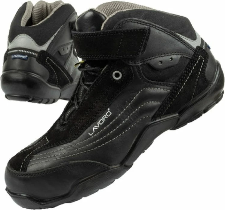 Këpucë të larta Lavoro për turizëm/jashtë, të zeza