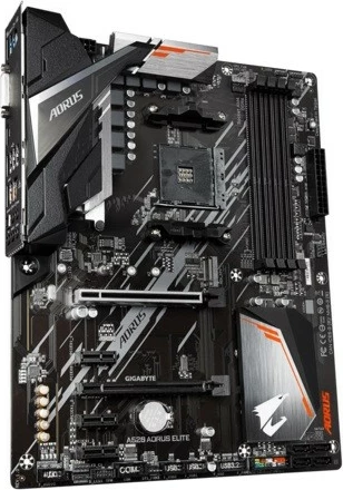 Pllakë amë Gigabyte A520 AORUS ELITE, Socket AM4, ATX, 4 DDR4, M.2, E zezë