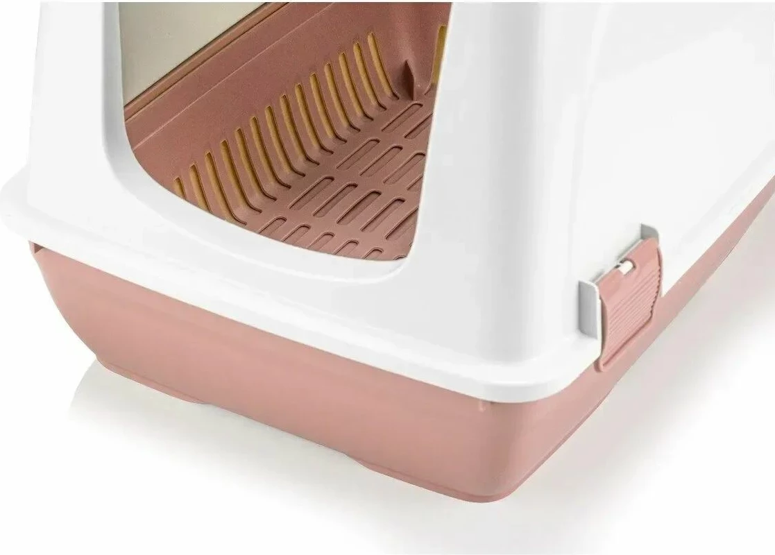 Kuti për rërë për mace, ngjyrë rozë, Paws & Whiskers, 5088-03-4