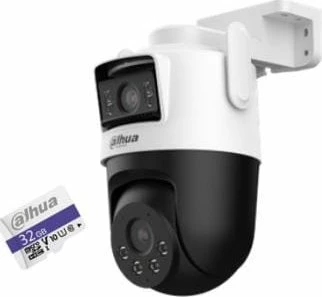 Kamerë IP Dahua P5D-5F-PV 10MP Wi‑Fi 6 PTZ IP66 IK08, bardhë/zi