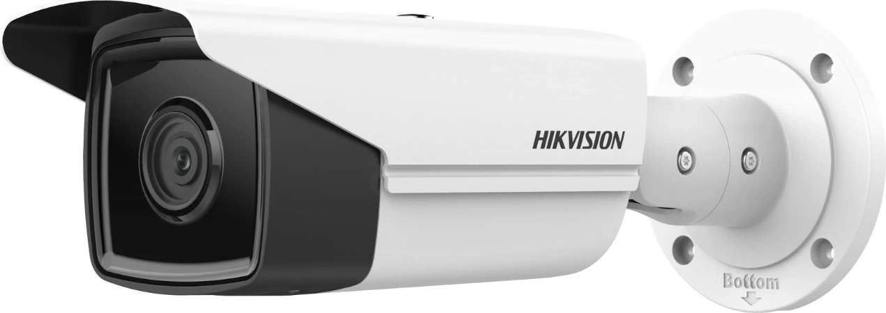Kamerë rrjeti Hikvision 8MP AcuSense Bullet, e bardhë