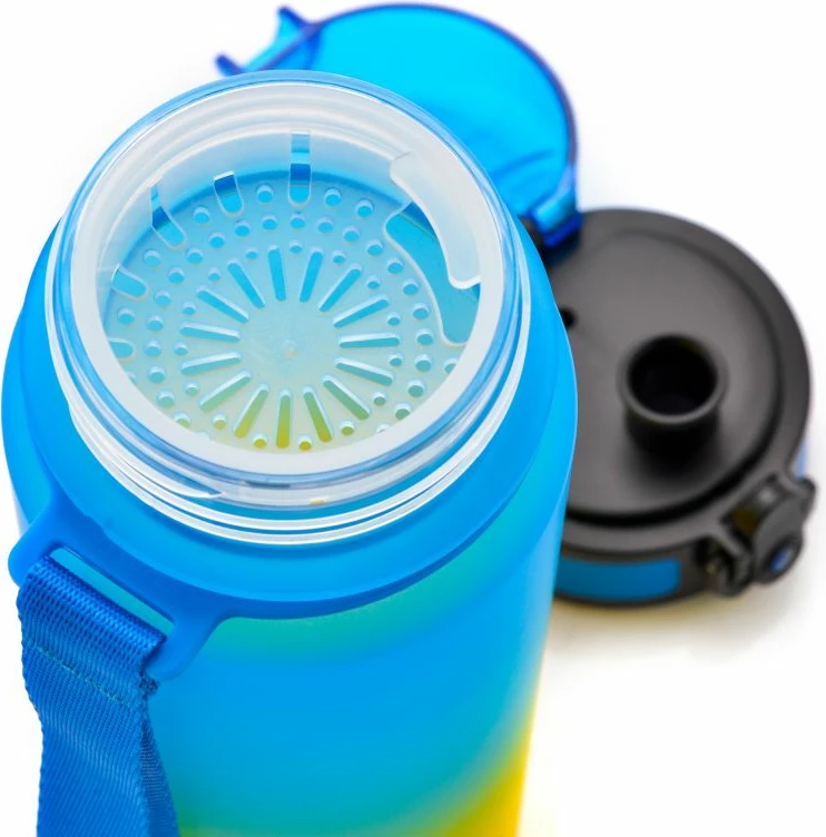 Shishe sportive Meteor, blu dhe e verdhë